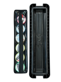 TREKFORM Органайзер в крышку рэкового кейса 2U (прозрачный)