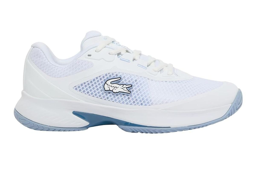Женские теннисные кроссовки Lacoste Tech Point Tennis - white/light blue