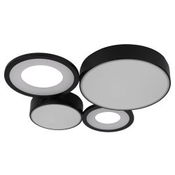 Светильник потолочный светодиодный Rivoli Aliona 6161-701 LED 87 Вт 3000 - 6000 К с пультом | Rivoli