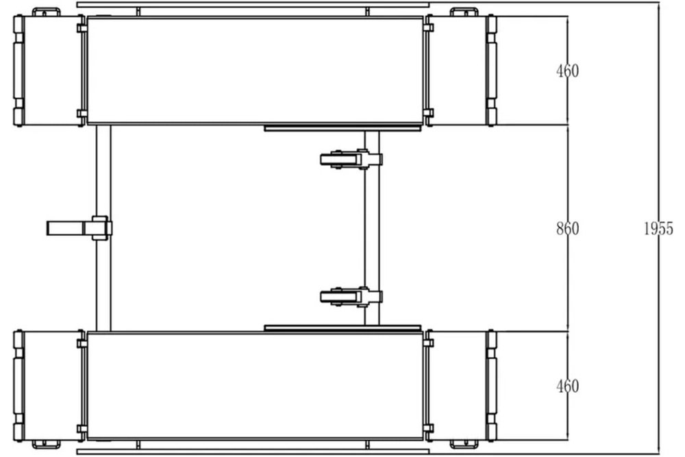 Ножничный подъемник для ш/м, г/п 3 т. (380В/50ГЦ/3Ф) AutoMeister