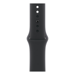 Apple Watch Series 10, 46 мм корпус из алюминия цвета «Jet Black», ремешок Sport Band размера M/L цвета «Black»