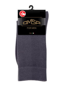 OMSA CLASSIC 204 гладь всесезон (мужские носки)