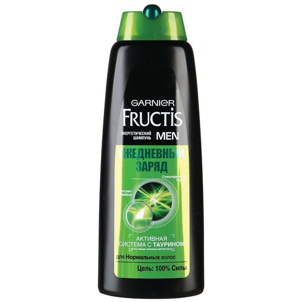 Garnier Fructis Men Ежедневный Заряд Шампунь для волос