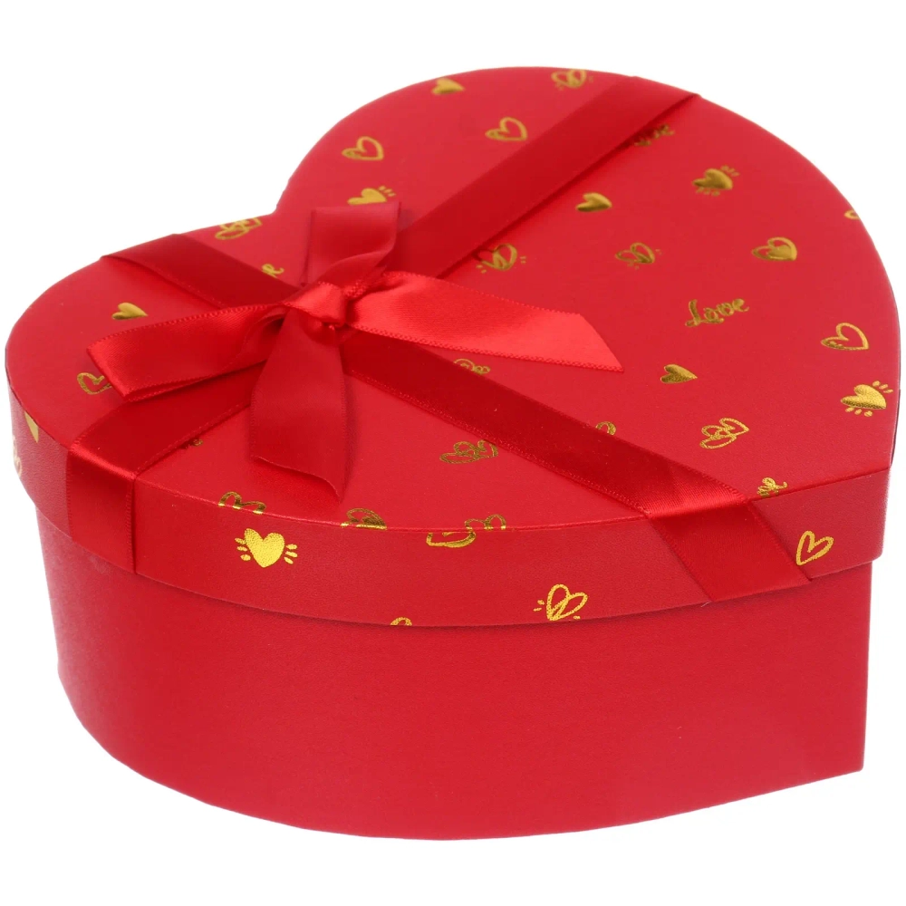 Коробка подарочная «Лучший подарок» 19*17*7.5 см, Красный