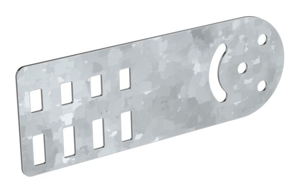 Пластина шарнирная H=80мм HDZ IEK CLM51D-PSH-080-HDZ