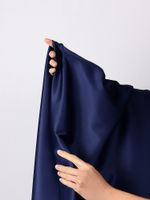 Атлас стрейч для нижнего белья 107 г/м², 125 см / 1 метр, 0180 цв.061(05) темно-синий