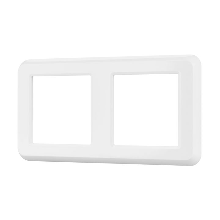 Рамка пластиковая FRM-VERSA-PL-2-WH Arlight 043776