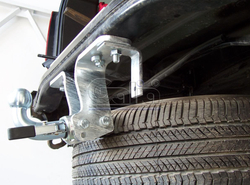 Фаркоп оцинкованный Galia N041C для Nissan Pathfinder 2004-2014(паспорт и сертификат в комплекте)(без электрики)