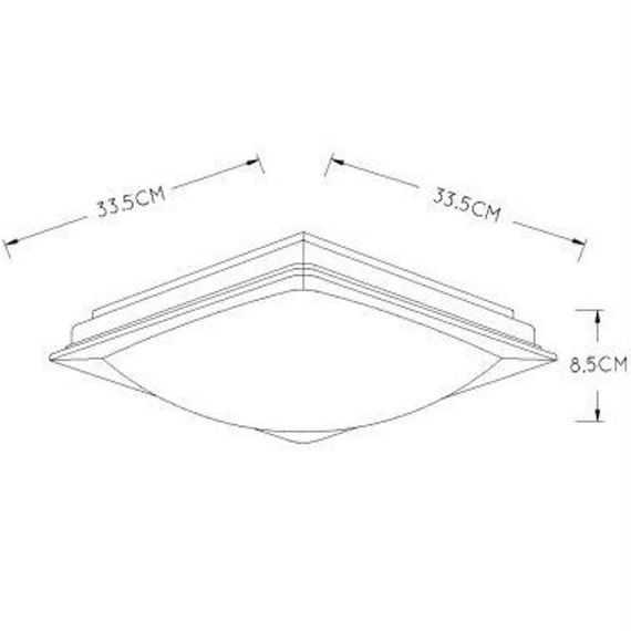 Потолочный светодиодный светильник Lucide Gently 79172/13/12