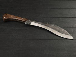 Непальский нож "Кукри", сталь 95Х18, рукоять венге