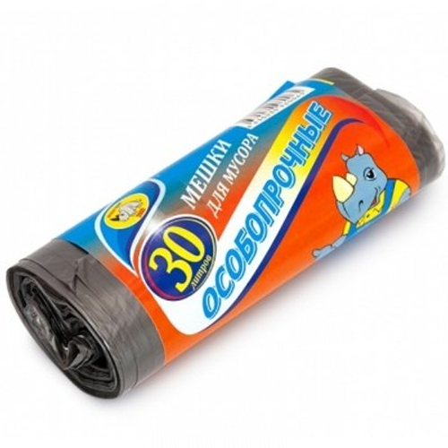 Мешки для мусора  30л, 20шт Особо прочные (50шт/кор)