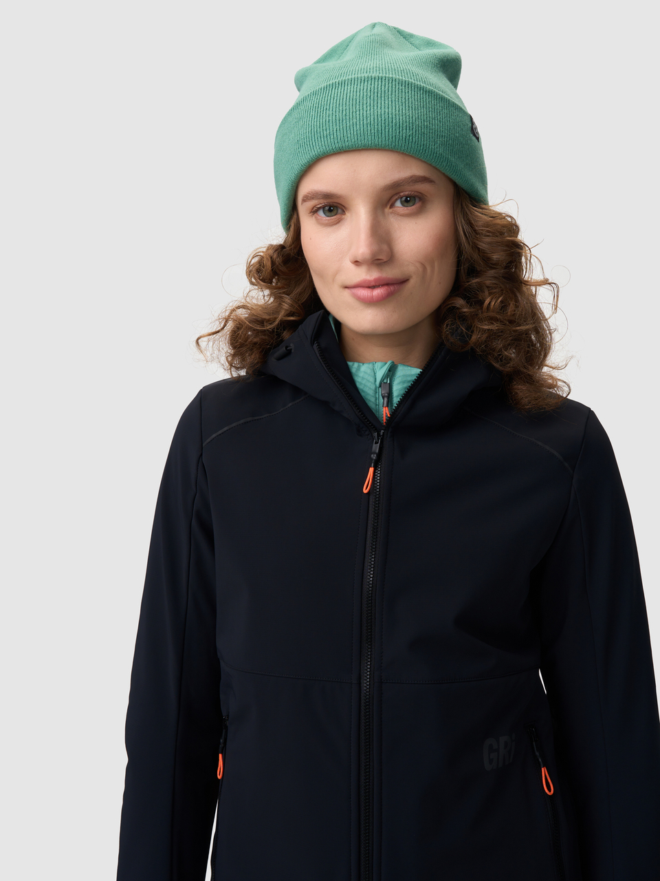 Шапка унисекс Норд зеленая