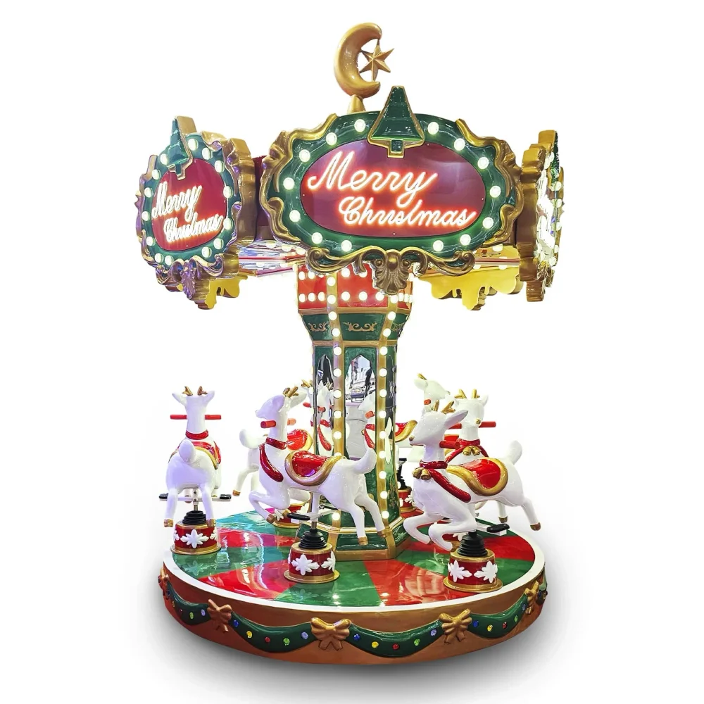 Карусель 6-ти местная «Merry Christmas»