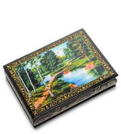 Народные промыслы ШК-11/ 3-K Шкатулка в технике декупаж (10х14х4)