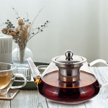Стеклянный заварочный чайник 700 мл. Kamille KM-0782M со съемным ситечком