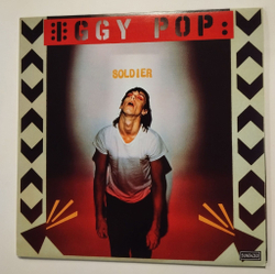 Винтажная виниловая пластинка LP Iggy Pop Soldier (USA 1999)