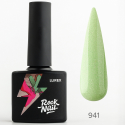 Гель-лак RockNail Lurex 941 My Toxic Trait, 10 мл.