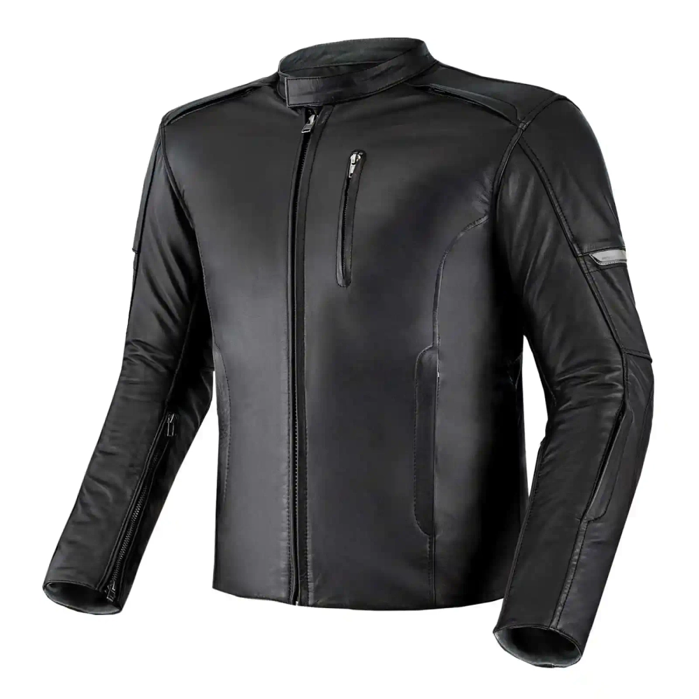 кожаная мотокуртка SHIMA Hunter+ 2.0 Black