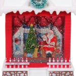 Сувенир с подсветкой «Домик» 13.5*8*19.5 см (питание от USB и батареек)