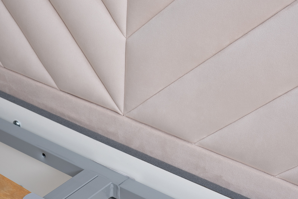 Кровать c подъемным механизмом 173х220х125 Garda Decor Milano Basic велюр бежевый