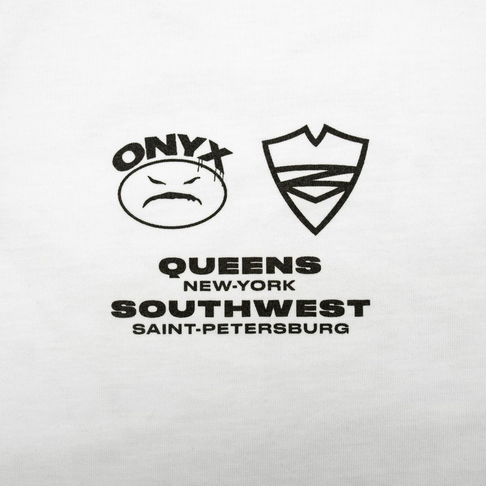 Футболка Питерский щит Onyx Пуля белая