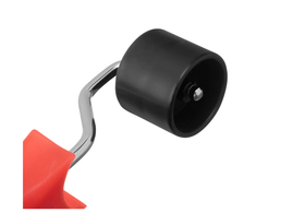 Валик прижимной "Бочка", 50 мм, пластмасса, D ручки 6 мм MTX 80636