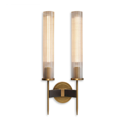 Настенный светильник Alouette 2 brass