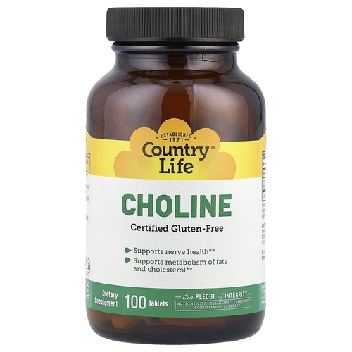 Country Life Choline 100 tab.