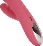 Розовый вибратор-кролик с функцией пенетрации Avery - 19,5 см.