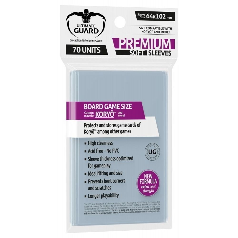Протекторы для настольной игры Koryŏ (64x102, 70 шт.)
