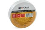 Изоляционная лента STEKKER intp01319-20 0,13x19 мм, 20 м, белая 39910