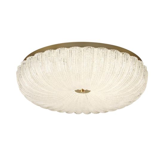 7719/60L PIKO LED SN 40 Светильник металл/стекло/прозрачный/золотой LED 60Вт 3000-6500K D500 IP20 пульт ДУ TESORO