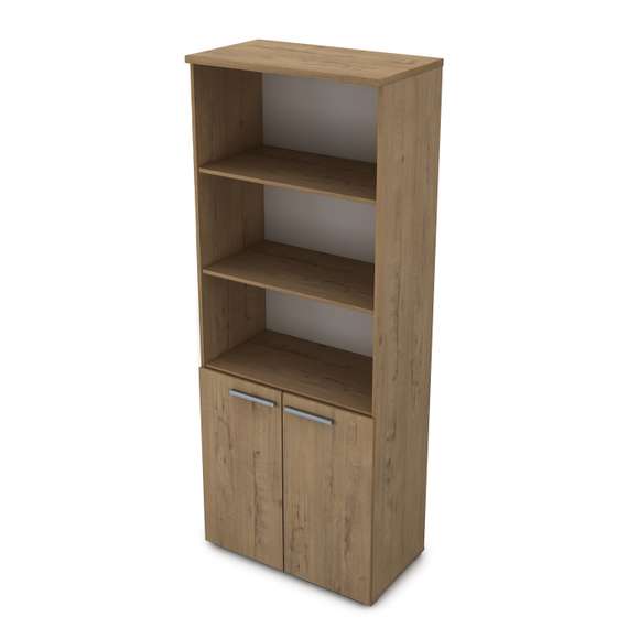 9ШД.005.7 Шкаф высокий с открытыми полками (800*450*2045)