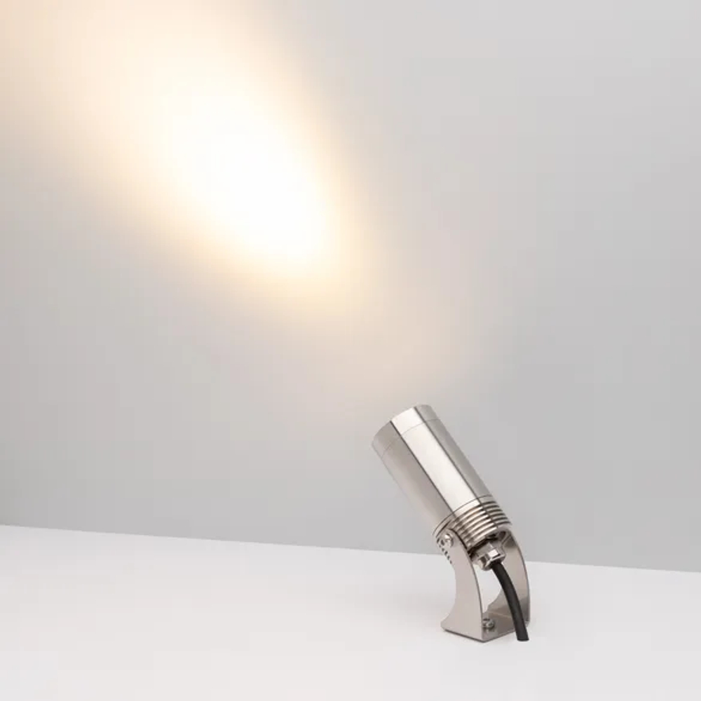 Светильник KT-WATER-R44-8W Warm3000 (SL, 24 deg, 12V) (Arlight, IP68 Металл, 3 года) 047733