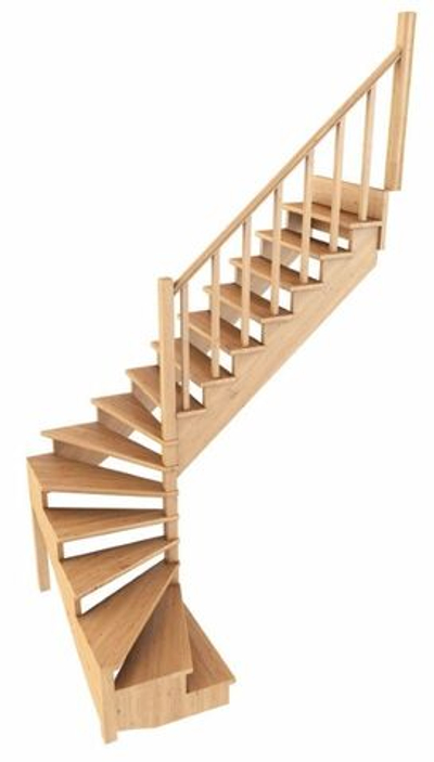 Лестница на второй этаж К-003м/5 Правая