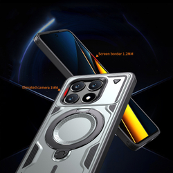 Чехол Magneto Case с кольцом для Poco X6 Pro
