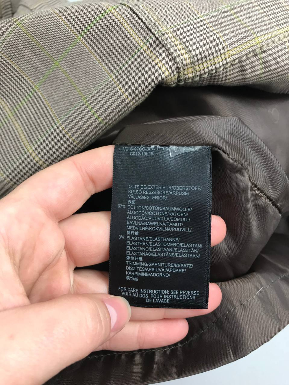 Юбка Mexx в клетку 40 размер