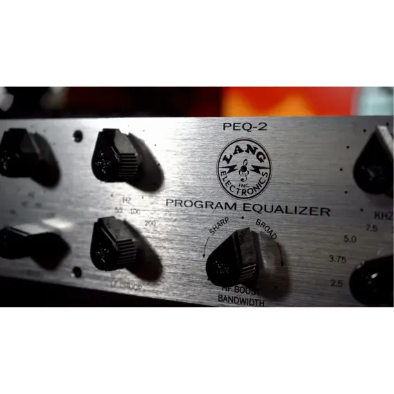 Lang Electronics by Heritage Audio PEQ-2 Silver