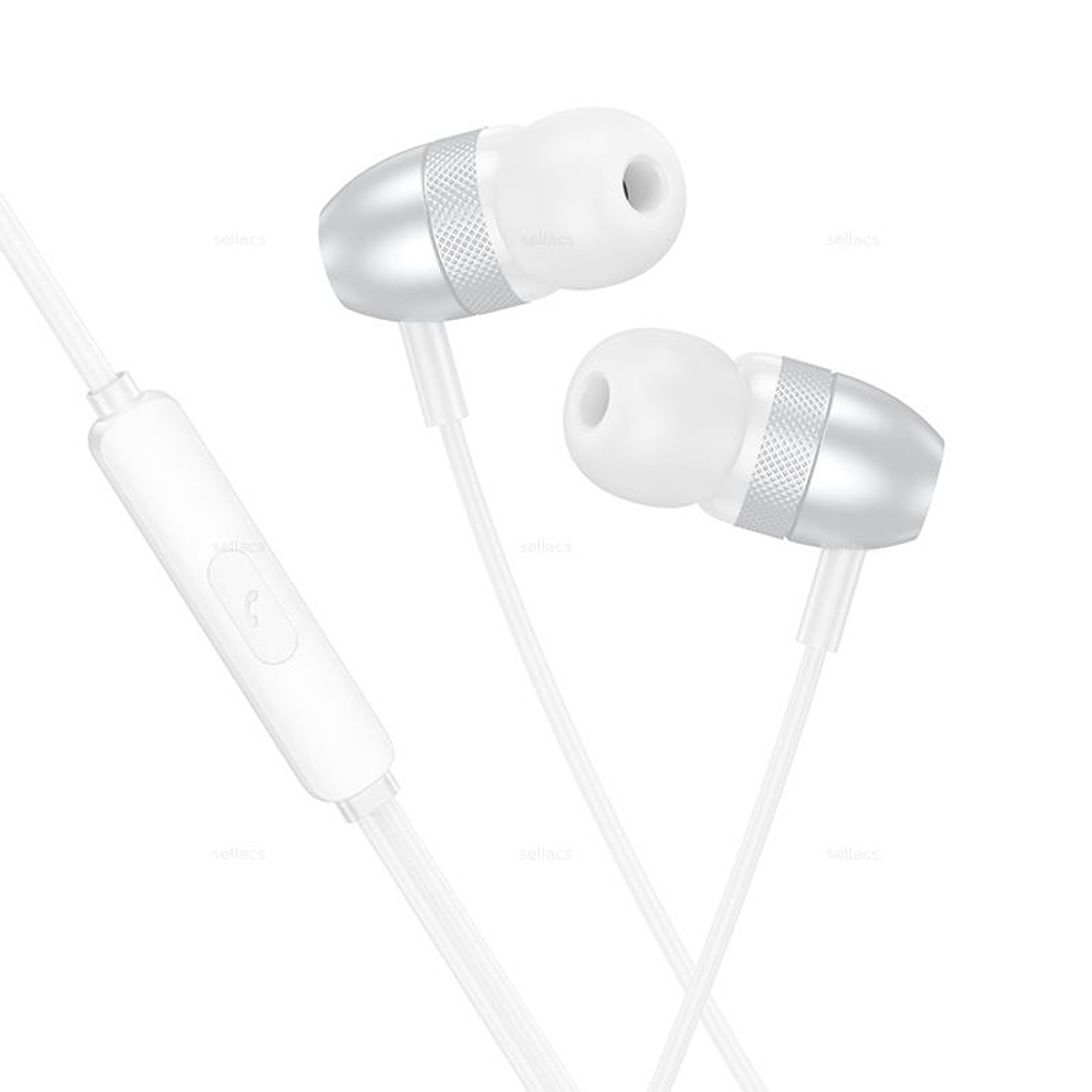 Проводные наушники Borofone для Type-C BM95 (silver)