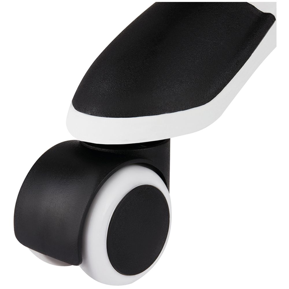 Кресло игровое Helmi HL-S05 "Podium", ткань/сетка синяя, пластик белый