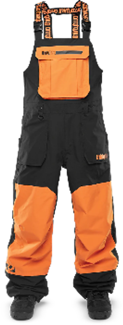 THIRTYTWO ПОЛУКОМБИНЕЗОН, ОРАНЖЕВЫЙ/ЧЕРНЫЙ