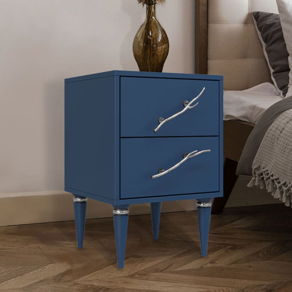 Тумба Арт Колор matte Классик Сильвер Королевский синий матовый