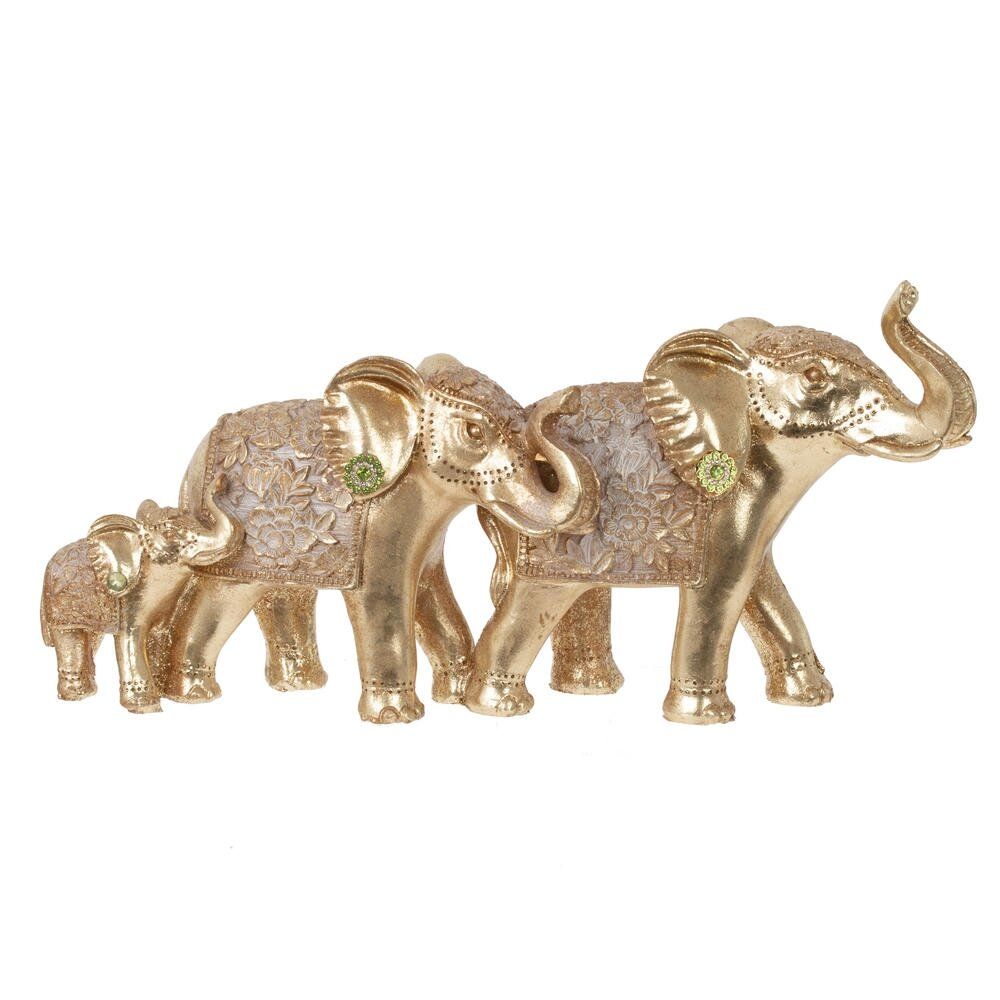 GAEM Фигурка декоративная "Слоны", L29 W8 H14 см