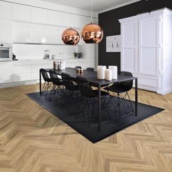 Инженерная доска Kahrs Дуб AB белый, под маслом - Oak AB white oiled HB