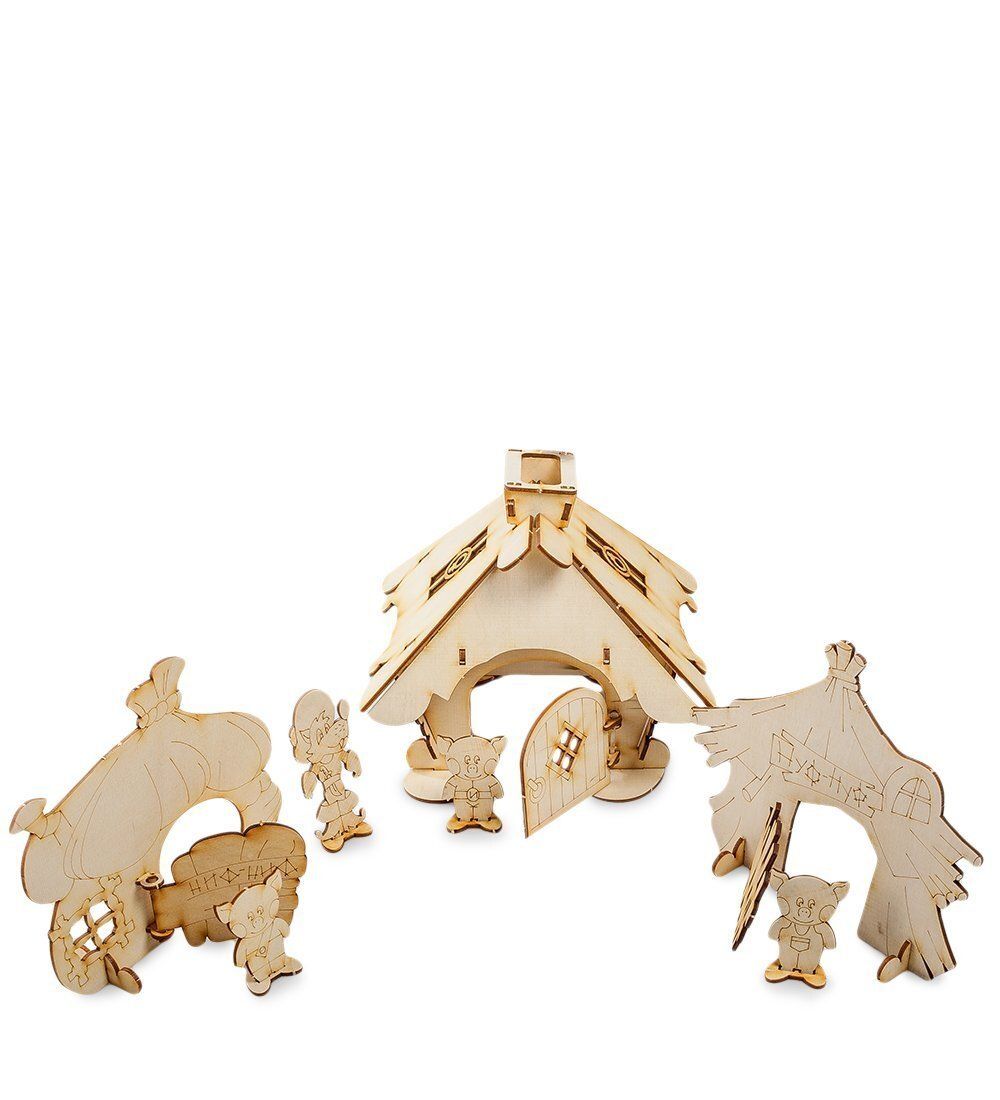 GAEM Art DO-908 Конструктор «Три поросенка»