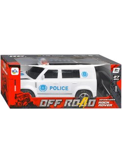 Машина Полицейский внедорожник р/у (625-3) цвет белый