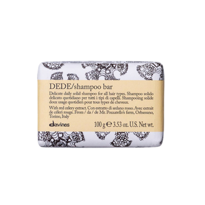 Davines DEDE Shampoo Bar 100 гр — твердый деликатный шампунь