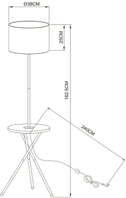 Торшер Arte Lamp