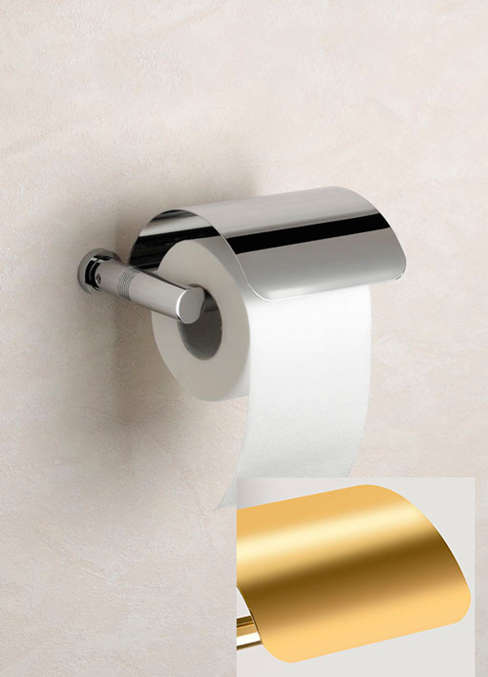 Держатель туалетной бумаги с крышкой Windisch 85351O Ribbed Испания