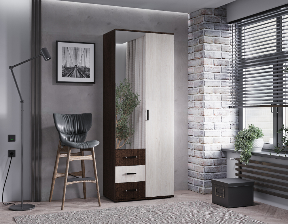 Шкаф 2-х створчатый Белла